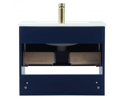 Elegant Bathroom Vanity - Blue (VF43524MBL)