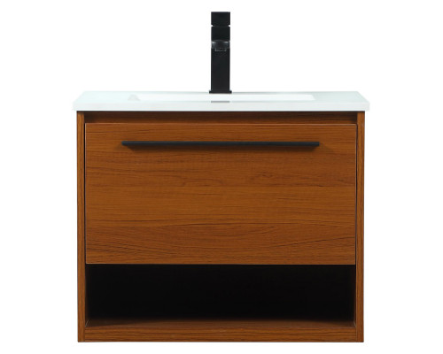 Elegant Bathroom Vanity - Teak (VF43524MTK)