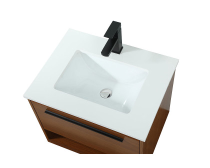 Elegant Bathroom Vanity - Teak (VF43524MTK)