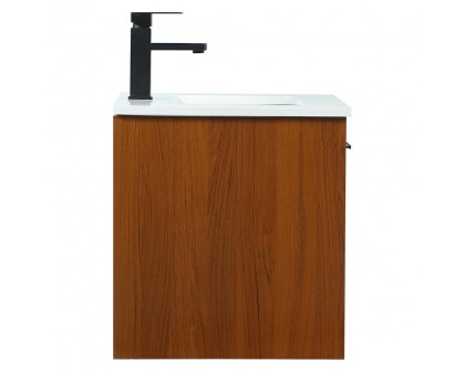 Elegant Bathroom Vanity - Teak (VF43524MTK)