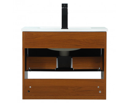 Elegant Bathroom Vanity - Teak (VF43524MTK)