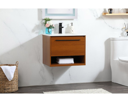 Elegant Bathroom Vanity - Teak (VF43524MTK)