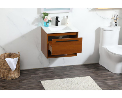 Elegant Bathroom Vanity - Teak (VF43524MTK)