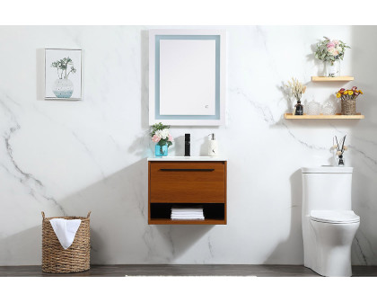 Elegant Bathroom Vanity - Teak (VF43524MTK)