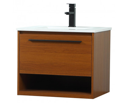 Elegant Bathroom Vanity - Teak (VF43524MTK)