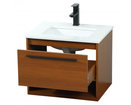 Elegant Bathroom Vanity - Teak (VF43524MTK)