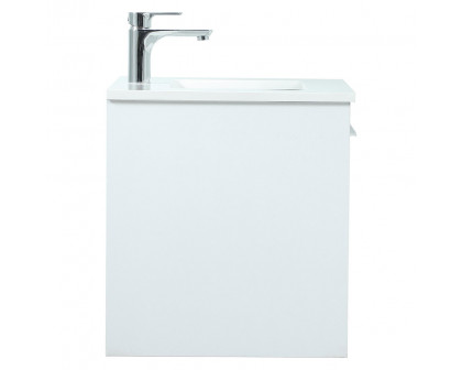 Elegant Bathroom Vanity - White (VF43524MWH)