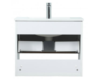 Elegant Bathroom Vanity - White (VF43524MWH)