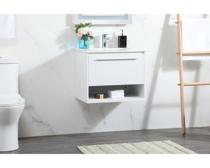 Elegant Bathroom Vanity - White (VF43524MWH)