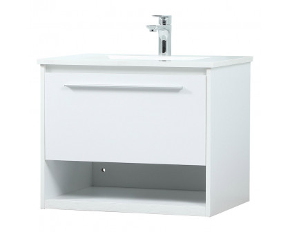 Elegant Bathroom Vanity - White (VF43524MWH)