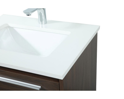 Elegant Bathroom Vanity - Walnut (VF43524MWT)