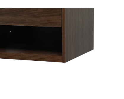 Elegant Bathroom Vanity - Walnut (VF43524MWT)