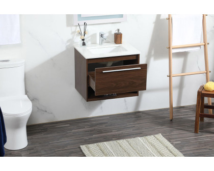 Elegant Bathroom Vanity - Walnut (VF43524MWT)