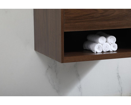 Elegant Bathroom Vanity - Walnut (VF43524MWT)