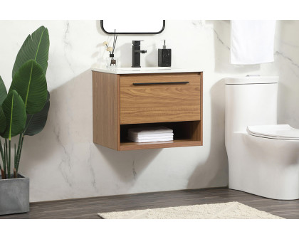 Elegant Bathroom Vanity - Walnut Brown (VF43524WB)