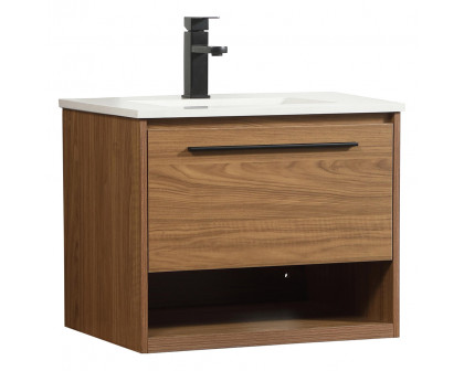 Elegant Bathroom Vanity - Walnut Brown (VF43524WB)