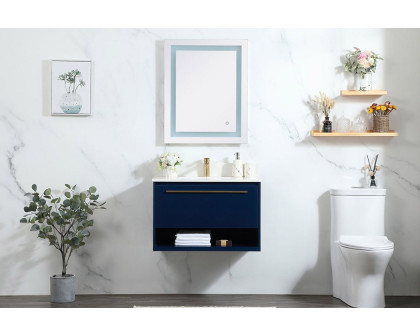 Elegant Bathroom Vanity - Blue (VF43530MBL)