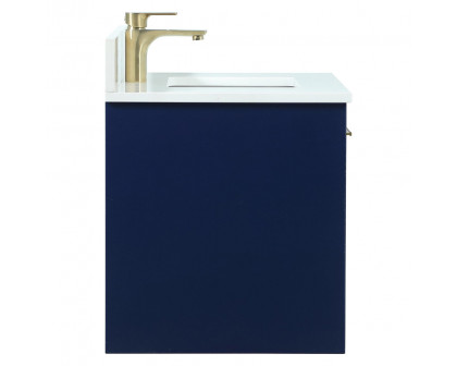 Elegant Bathroom Vanity - Blue (VF43530MBL-BS)