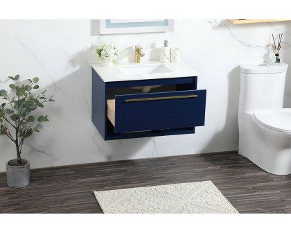 Elegant Bathroom Vanity - Blue (VF43530MBL-BS)