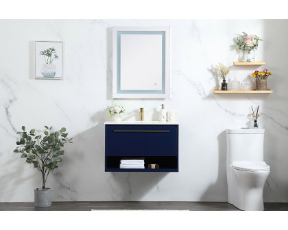 Elegant Bathroom Vanity - Blue (VF43530MBL-BS)