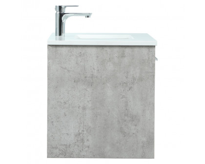 Elegant Bathroom Vanity - Concrete Gray (VF43530MCG)