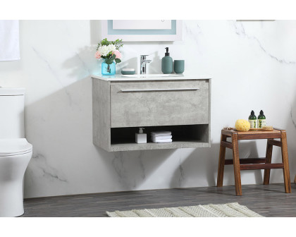 Elegant Bathroom Vanity - Concrete Gray (VF43530MCG)