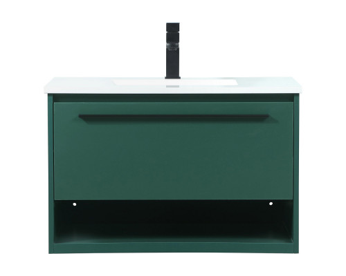 Elegant Bathroom Vanity - Green (VF43530MGN)