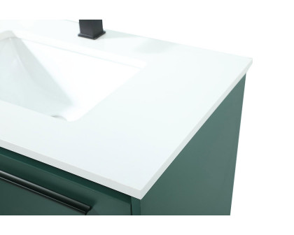 Elegant Bathroom Vanity - Green (VF43530MGN)