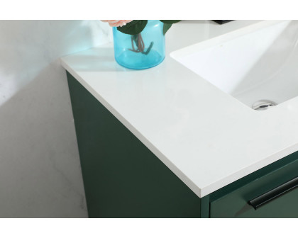 Elegant Bathroom Vanity - Green (VF43530MGN)