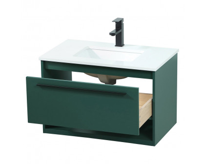 Elegant Bathroom Vanity - Green (VF43530MGN)