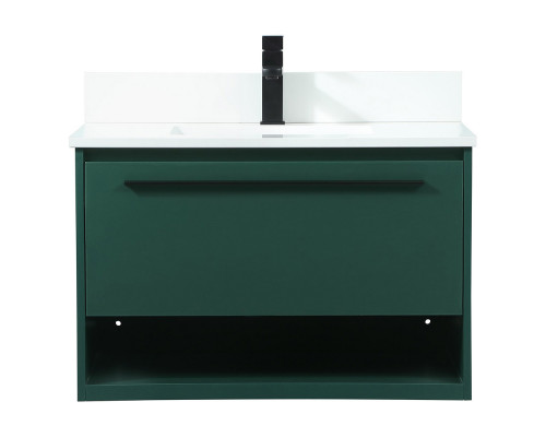 Elegant Bathroom Vanity - Green (VF43530MGN-BS)