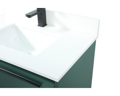 Elegant Bathroom Vanity - Green (VF43530MGN-BS)