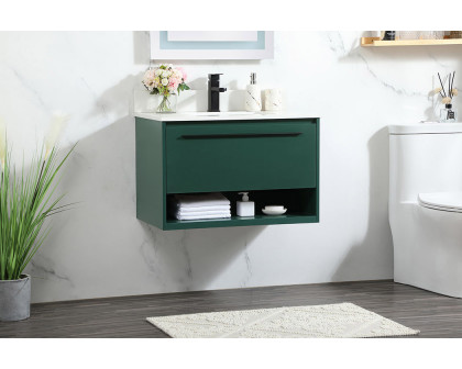 Elegant Bathroom Vanity - Green (VF43530MGN-BS)