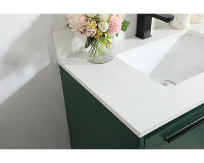 Elegant Bathroom Vanity - Green (VF43530MGN-BS)