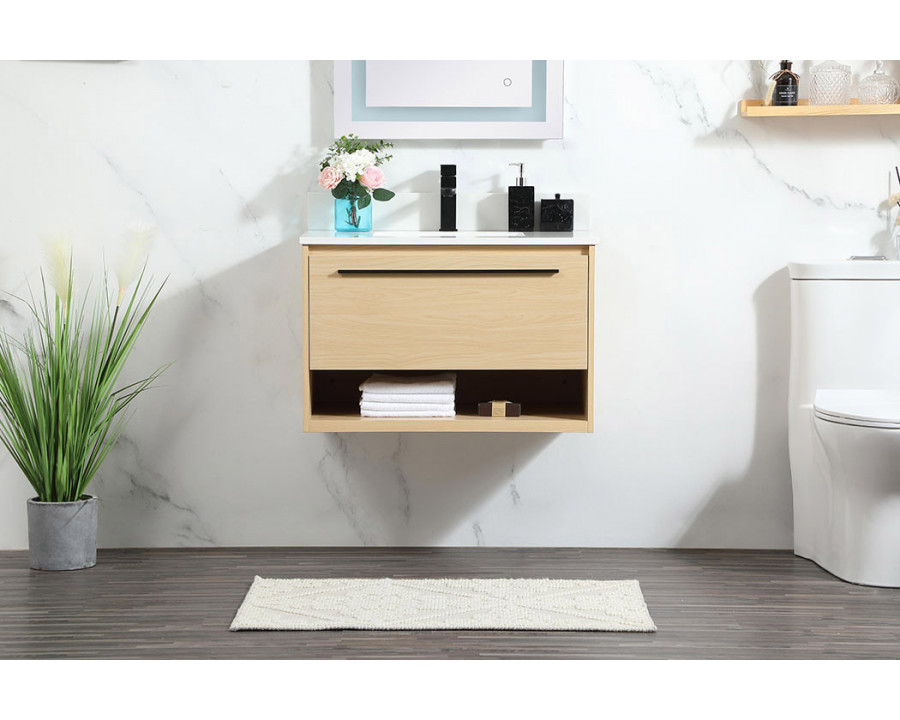 Elegant Bathroom Vanity - Maple (VF43530MMP-BS)