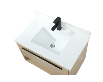 Elegant Bathroom Vanity - Maple (VF43530MMP-BS)