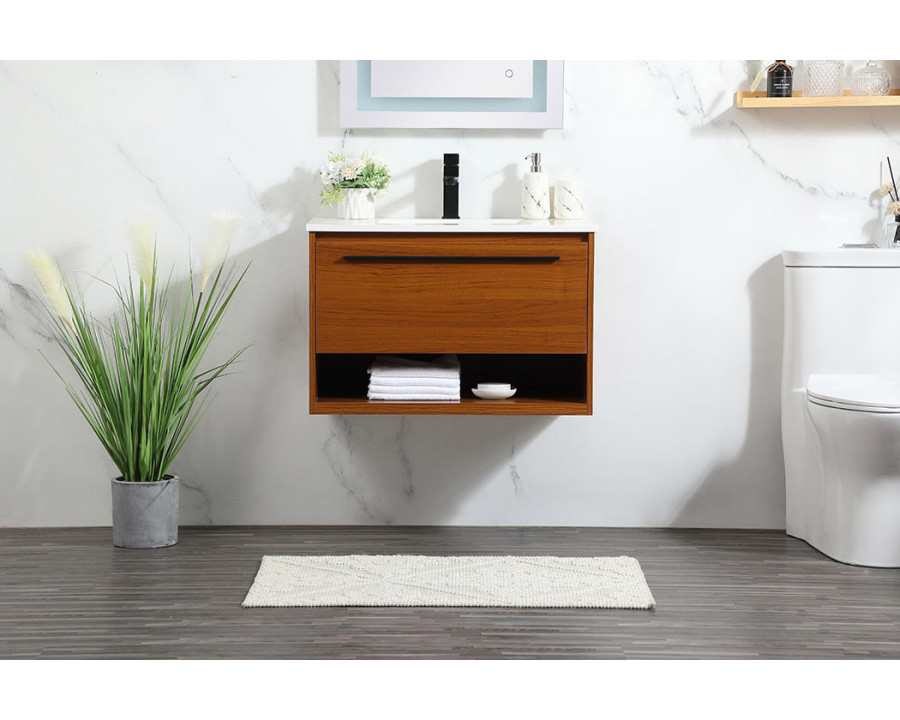 Elegant Bathroom Vanity - Teak (VF43530MTK)