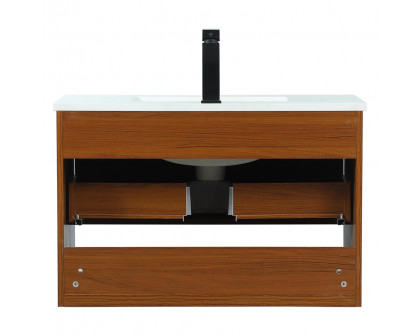 Elegant Bathroom Vanity - Teak (VF43530MTK)