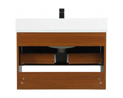 Elegant Bathroom Vanity - Teak (VF43530MTK-BS)