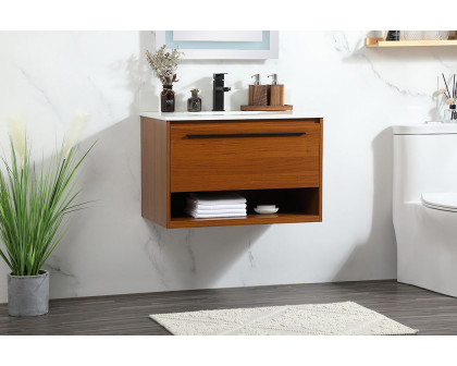 Elegant Bathroom Vanity - Teak (VF43530MTK-BS)