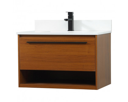 Elegant Bathroom Vanity - Teak (VF43530MTK-BS)