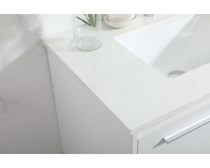 Elegant Bathroom Vanity - White (VF43530MWH)