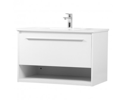 Elegant Bathroom Vanity - White (VF43530MWH)