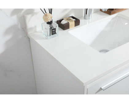 Elegant Bathroom Vanity - White (VF43530MWH-BS)