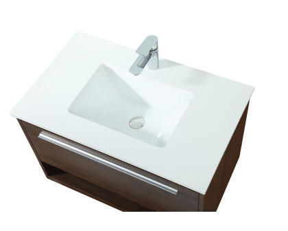 Elegant Bathroom Vanity - Walnut (VF43530MWT)