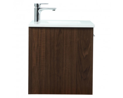 Elegant Bathroom Vanity - Walnut (VF43530MWT)