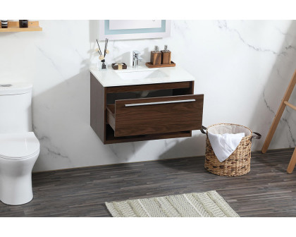 Elegant Bathroom Vanity - Walnut (VF43530MWT)