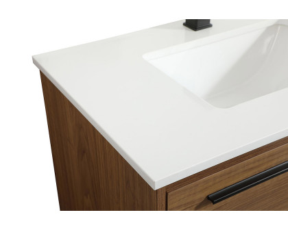 Elegant Bathroom Vanity - Walnut Brown (VF43530WB)