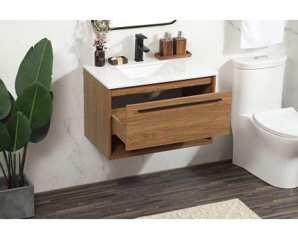 Elegant Bathroom Vanity - Walnut Brown (VF43530WB)