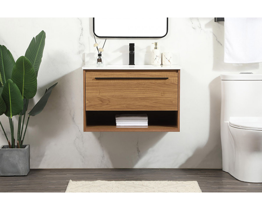 Elegant Bathroom Vanity - Walnut Brown (VF43530WB-BS)